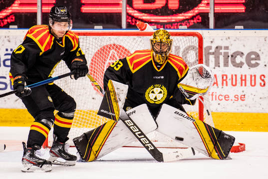 Brynäs målvakt Samuel Ersson