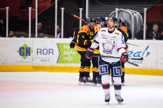 Linköpings Eddie Larsson deppar