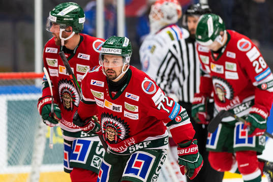 Frölundas Patrik Carlsson jublar
