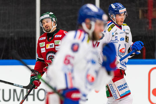 Frölundas Patrik Carlsson jublar