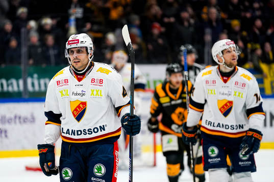 Djurgårdens Daniel Widing  deppar