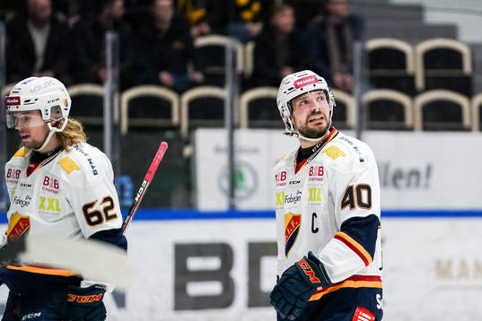 Djurgårdens Manuel Ågren och Jacob Josefson deppar