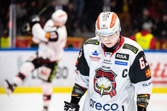 Malmö Redhawks Fredrik Händemark deppar