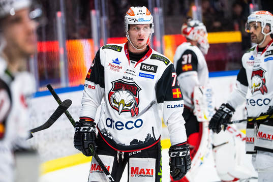 Malmö Redhawks Adam Ollas Mattsson deppar