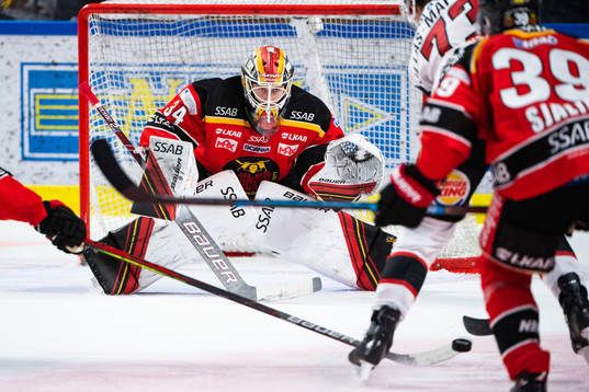Luleås målvakt Joel Lassinantti