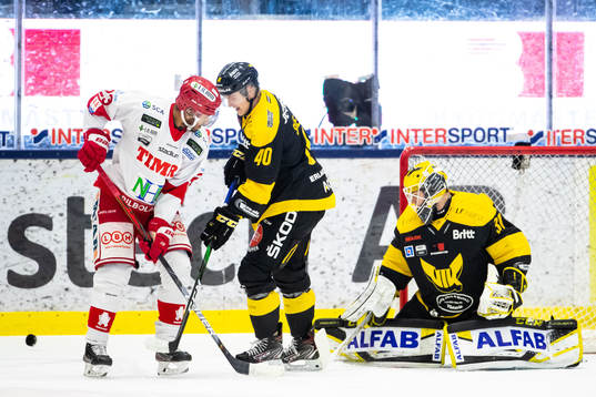 Timrås Jeremy Boyce-Rotevall mot Västerås Isac Skedung