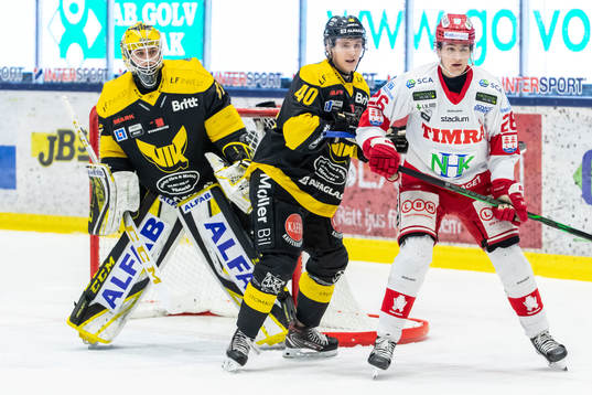 Västerås Elias Olofsson och Isac Skedung mot Timrås