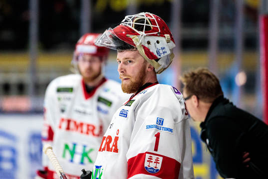 Timrås målvakt Victor Brattström