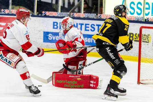 Timrås Filip Westerlund och Västerås Sebastian Benker
