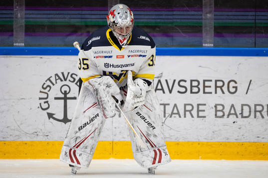 HV71s målvakt Shea Tiley
