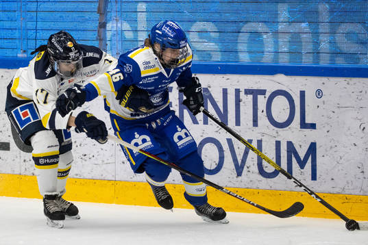 HV71s Danielle Stone och Leksands Ida Karlsson