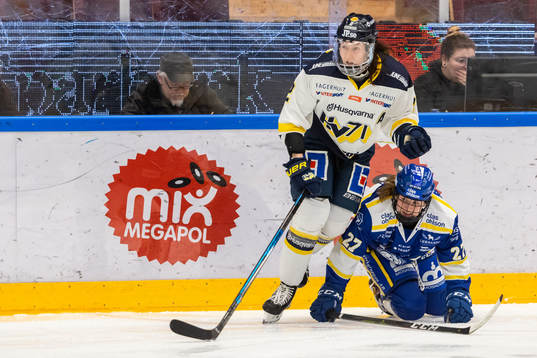 s Rosa Lindstedt och Leksands Lena Düsterhöft