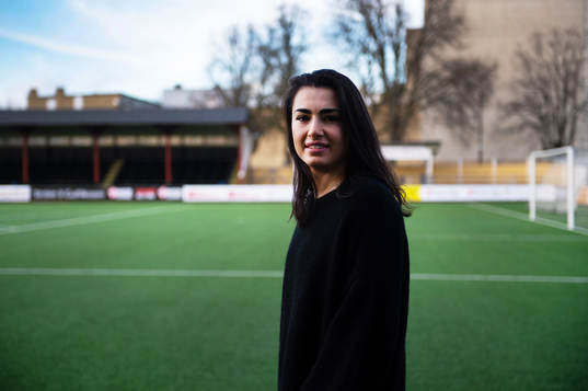 Zecira Musovic, fotbollsmålvakt i FC Rosengård