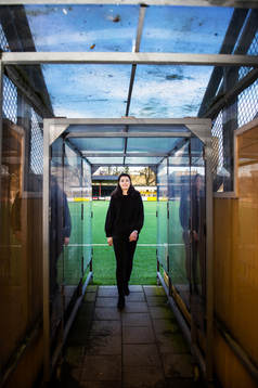 Zecira Musovic, fotbollsmålvakt i FC Rosengård