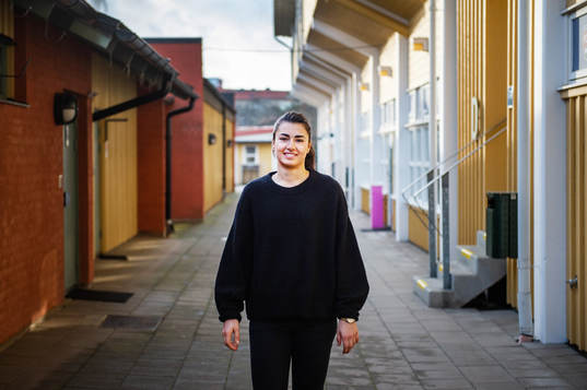Zecira Musovic, fotbollsmålvakt i FC Rosengård