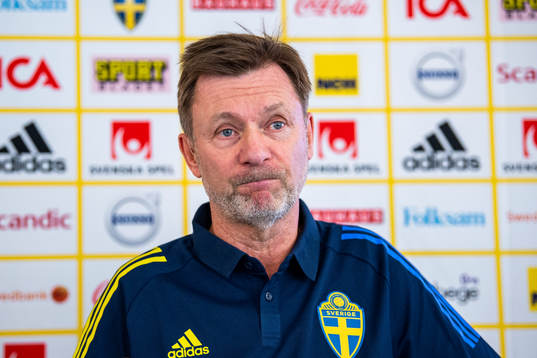 Svenska damlandslagets förbundskapten Peter Gerhardsson