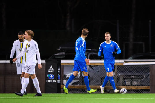 Akropolis Oscar Pehrsson och Jens Jacobsson jublar