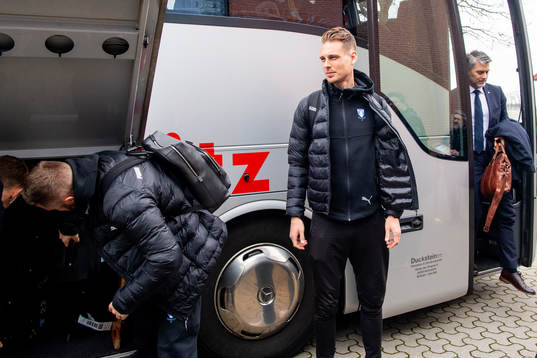 Daniel Bäckström, assistant coach of Malmö FF arrives at
