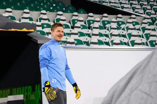 Goalkeeper Johan Dahlin