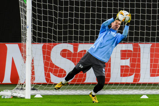 Goalkeeper Mathias Nilsson