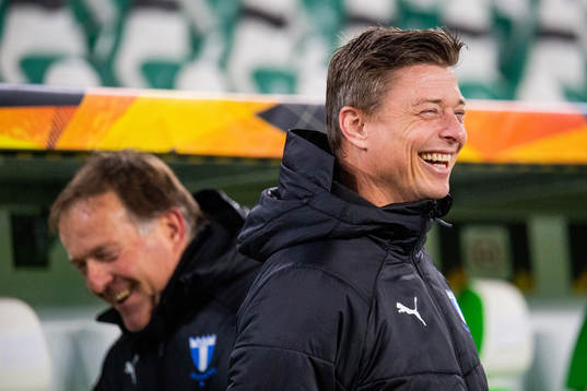 Remy Reijnierse, assistant coach and Jon Dahl Tomasson,