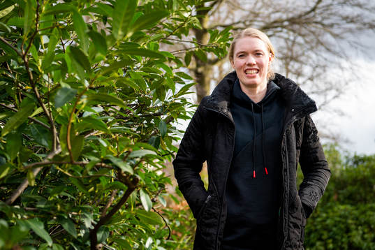 Hedvig Lindahl of Wolfsburg poses for a portrait