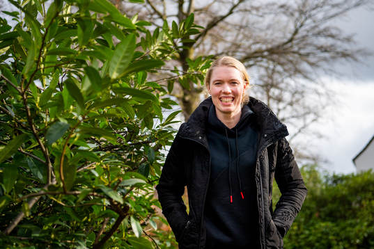 Hedvig Lindahl of Wolfsburg poses for a portrait