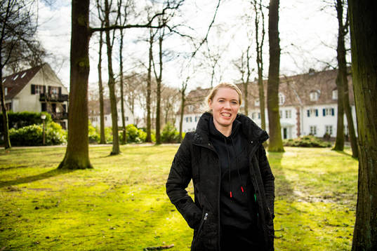 Hedvig Lindahl of Wolfsburg poses for a portrait