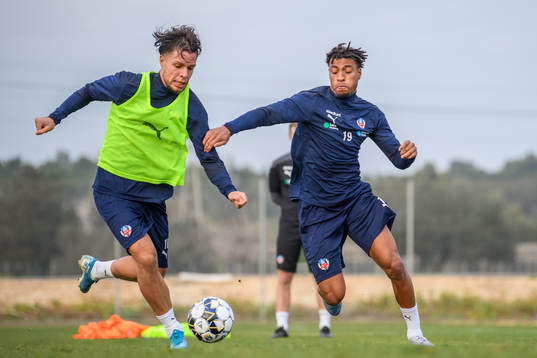 Erik Figueroa och Joseph Ceesay