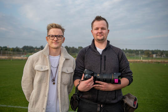 Eric Persson reporter på Helsingborgs Dagblad och Petter