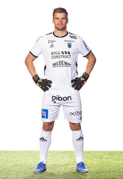 Sirius målvakt Lukas Jonsson