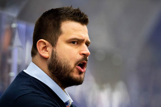 Malmö Redhawks tränare Jonathan Salman