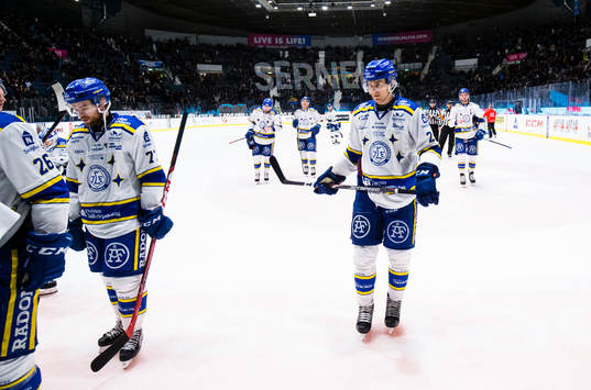 Leksands spelare deppar
