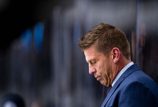 Leksands tränare Ulf Samuelsson deppar