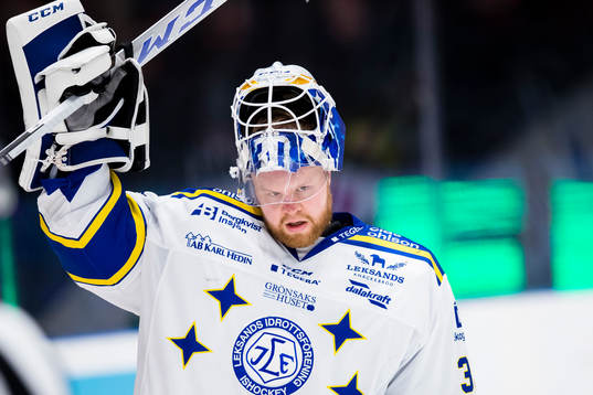 Leksands målvakt Janne Juvonen