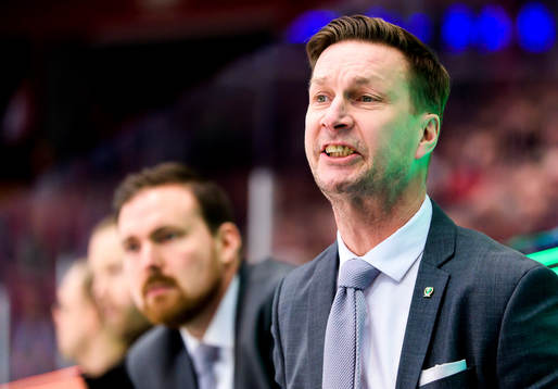 Färjestads huvudtränare Johan Pennerborn