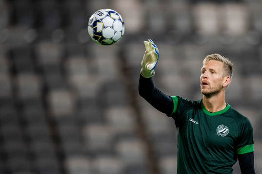 Hammarbys målvakt David Ousted
