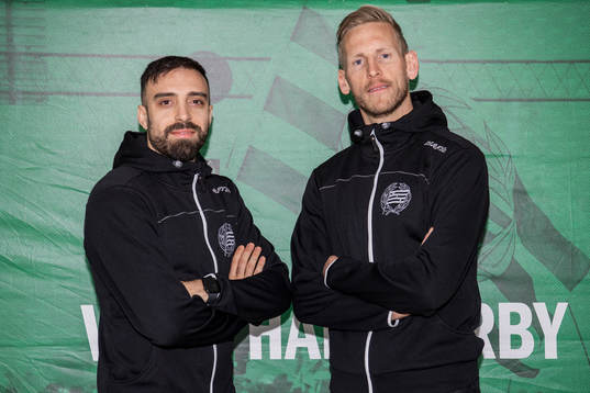 Abdul Khalili och David Ousted