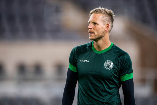Hammarbys målvakt David Ousted
