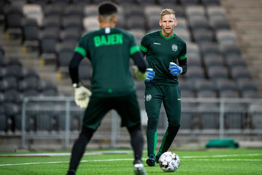 Hammarbys målvakt David Ousted