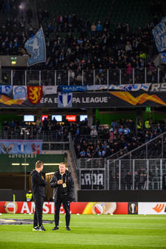 Jon Dahl Tomasson, head coach  and tränare Peter Andersson