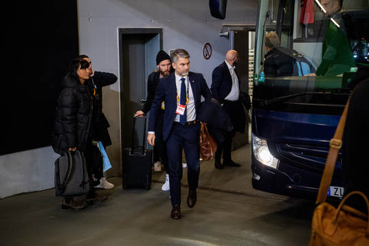 Niclas Carlnén, CEO of Malmö FF arrives