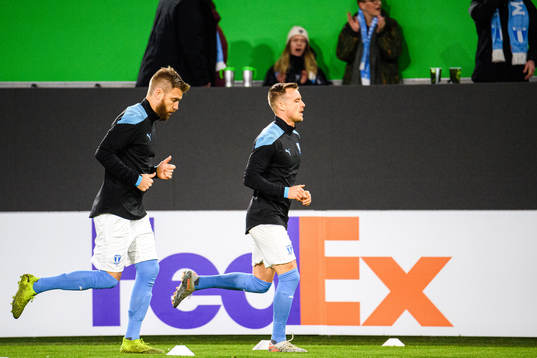 Rasmus Bengtsson och Eric Larsson of Malmö FF