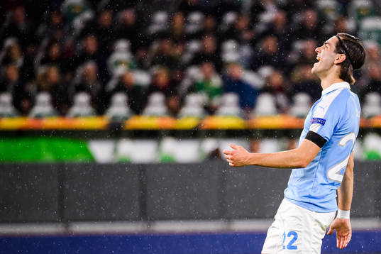 Adi Nalic of Malmö FF reacts
