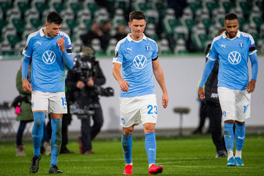 Anel Ahmedhodzic, Marcus Antonsson and Isaac Kiese Thelin