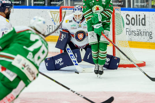 Växjös målvakt Viktor Fasth