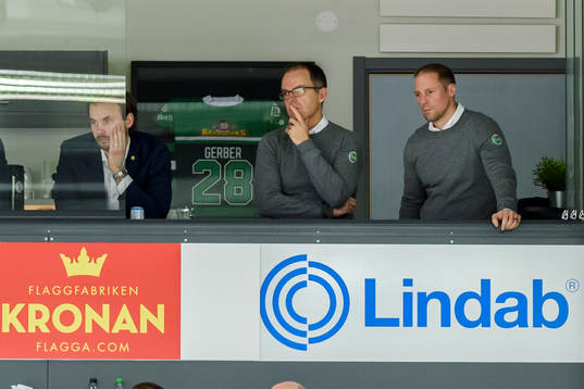 Rögles klubbdirektör Daniel Koch och  sportchef Chris