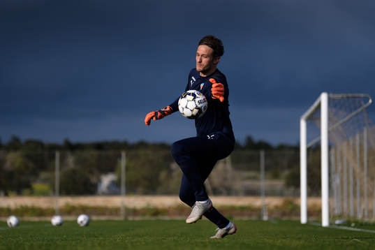 Målvakt Anders Lindegaard