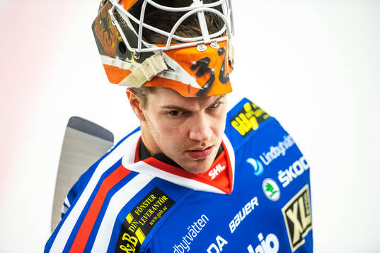 Oskarshamns målvakt Marcus Hellgren