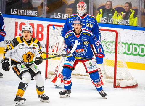 Oskarshamns Ben Youds och Skellefteås Toni Kallela